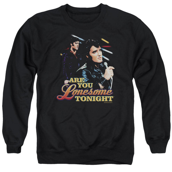 Elvis Presley - Are You Lonesome Adult Crewneck Sweatshirt