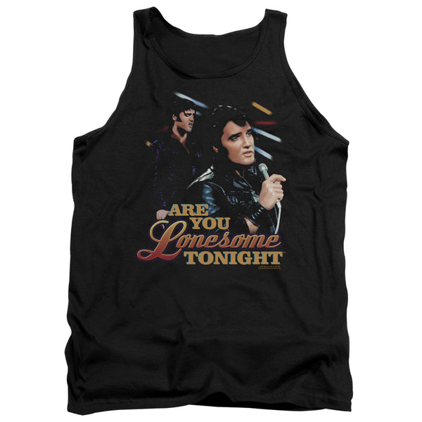Elvis Presley - Are You Lonesome Adult Tank Top