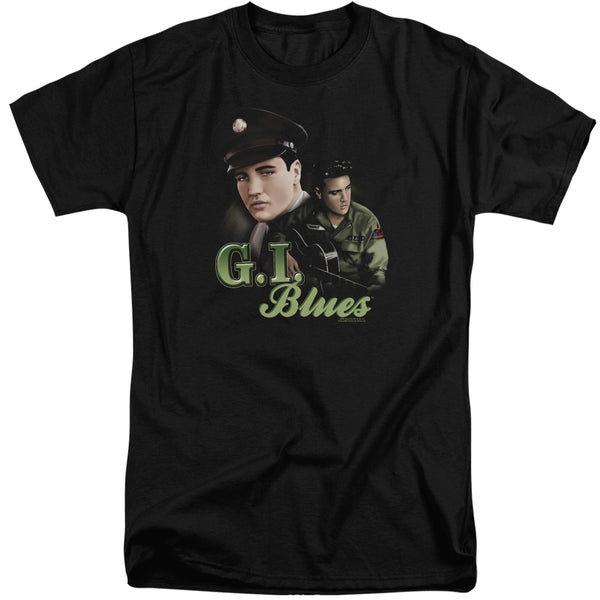 Elvis Presley - G I Blues Adult Tall Fit Short Sleeve