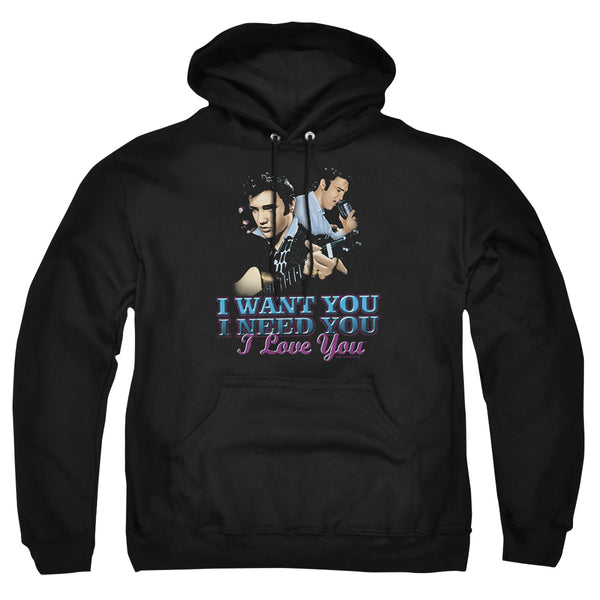 Elvis Presley - I Want You Adult Pullover Hoodie