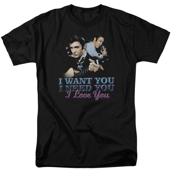 Elvis Presley - I Want You Adult Regular Fit Short Sleeve