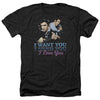 Elvis Presley - I Want You Adult Regular Fit Heather Short Sleeve