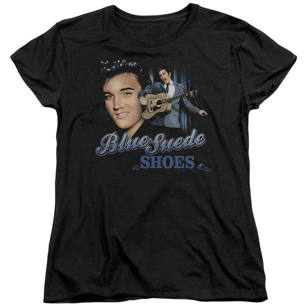 Elvis Presley - Blue Suede Shoes Women's Short Sleeve