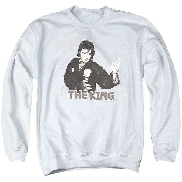 Elvis Presley - Fighting King Adult Crewneck Sweatshirt