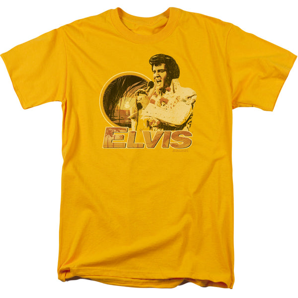 Elvis Presley - Singing Hawaii Style Adult Regular Fit Short Sleeve