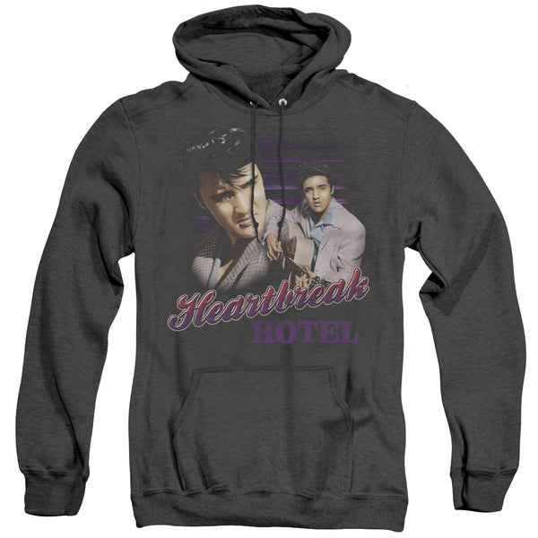 Elvis Presley - Heartbreak Hotel Adult Heather Hoodie
