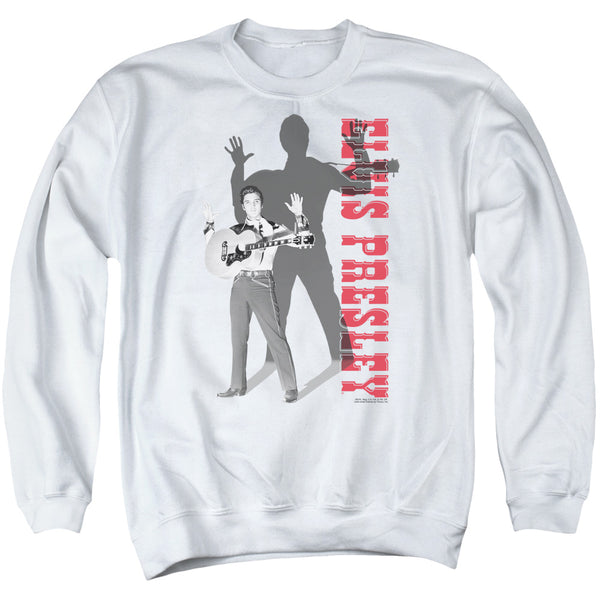 Elvis Presley - Look No Hands Adult Crewneck Sweatshirt