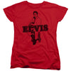 Elvis Presley - Jamming Women's Short Sleeve