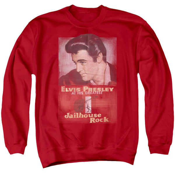 Elvis Presley - Jailhouse Rock Poster Adult Crewneck Sweatshirt