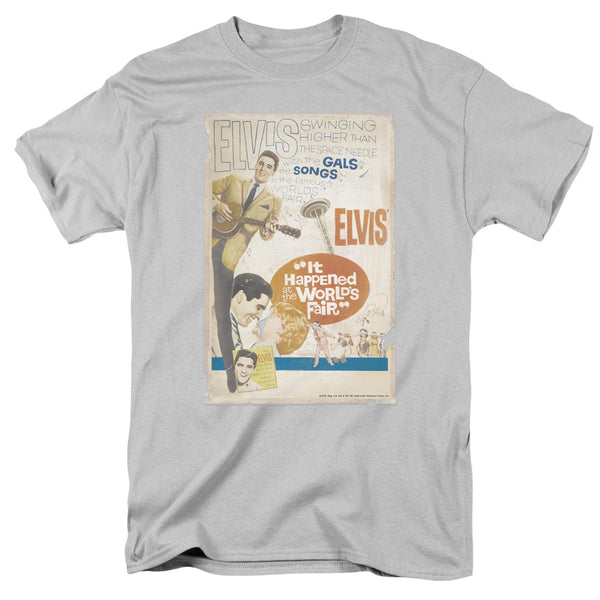 Elvis Presley - World Fair Poster Adult Regular Fit Short Sleeve