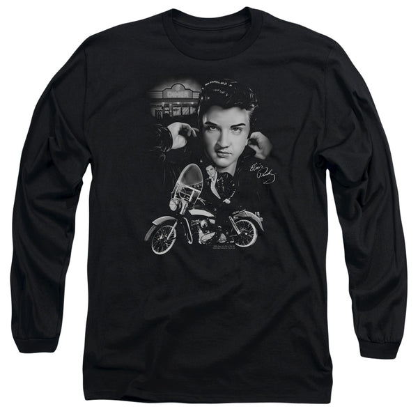 Elvis Presley - The King Rides Again Adult Long Sleeve