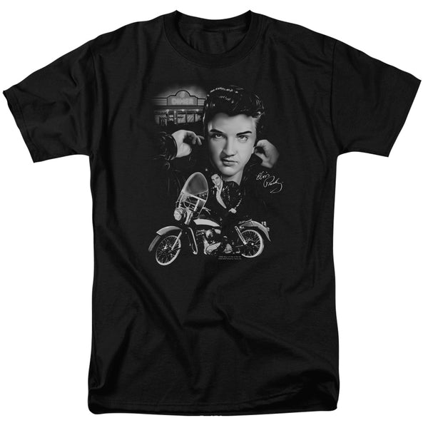 Elvis Presley - The King Rides Again Adult Regular Fit Short Sleeve