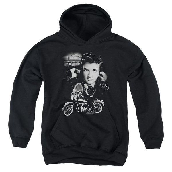 Elvis Presley - The King Rides Again Youth Hooded Sweatshirt
