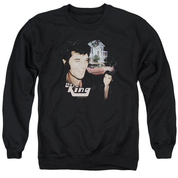 Elvis Presley - Home Sweet Home Adult Crewneck Sweatshirt