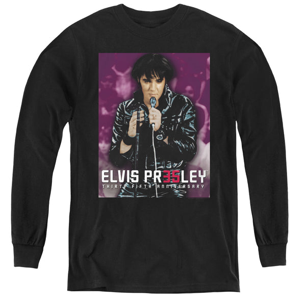 Elvis Presley - 35 Leather L - S Youth