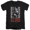 Elvis Presley - 1968 Adult Slim Fit V Neck Cotton