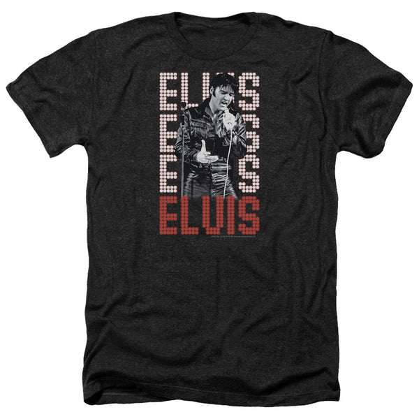 Elvis Presley - 1968 Adult Regular Fit Heather Short Sleeve
