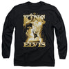 Elvis Presley - The King Adult Long Sleeve