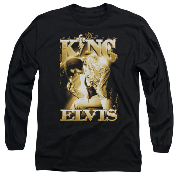Elvis Presley - The King Adult Long Sleeve