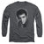 Elvis Presley - Grey Portrait Adult Long Sleeve