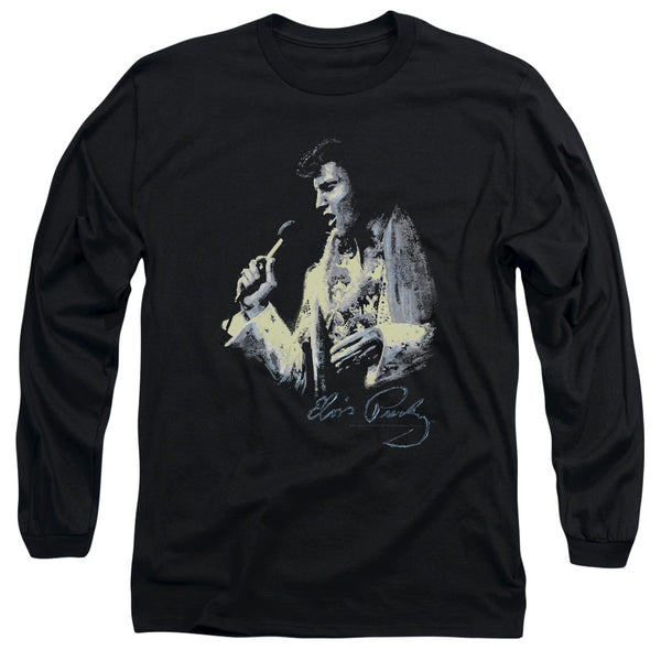 Elvis Presley - Painted King Adult Long Sleeve