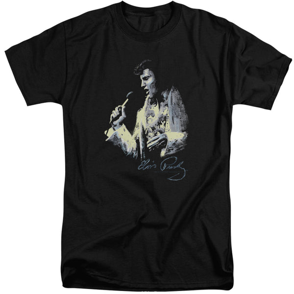 Elvis Presley - Painted King Adult Tall Fit Short Sleeve