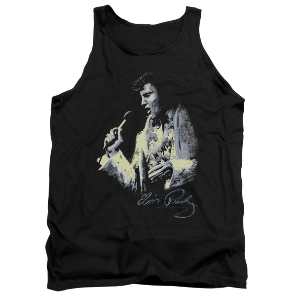 Elvis Presley - Painted King Adult Tank Top