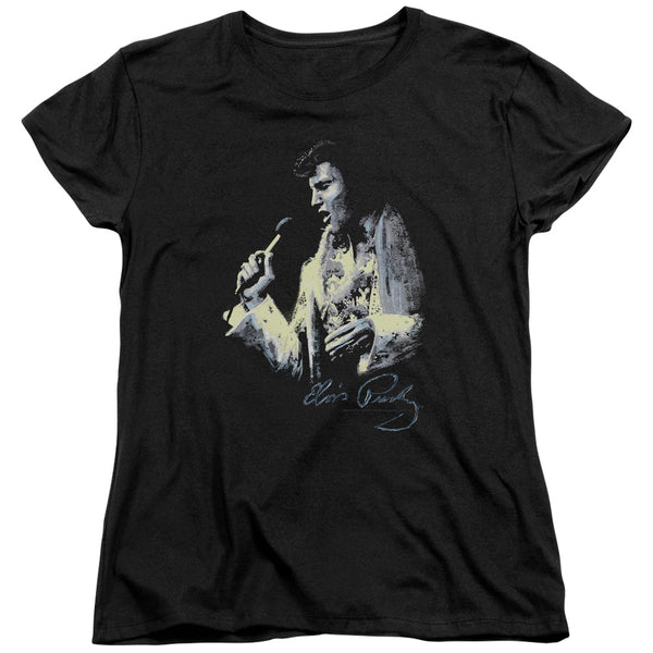 Elvis Presley - Painted King Women's Short Sleeve