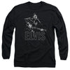 Elvis Presley - Guitar In Hand Adult Long Sleeve
