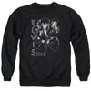 Elvis Presley - Leathered Adult Crewneck Sweatshirt