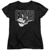Elvis Presley - White Glow Women's Short Sleeve