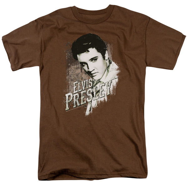 Elvis Presley - Rugged Elvis Adult Regular Fit Short Sleeve