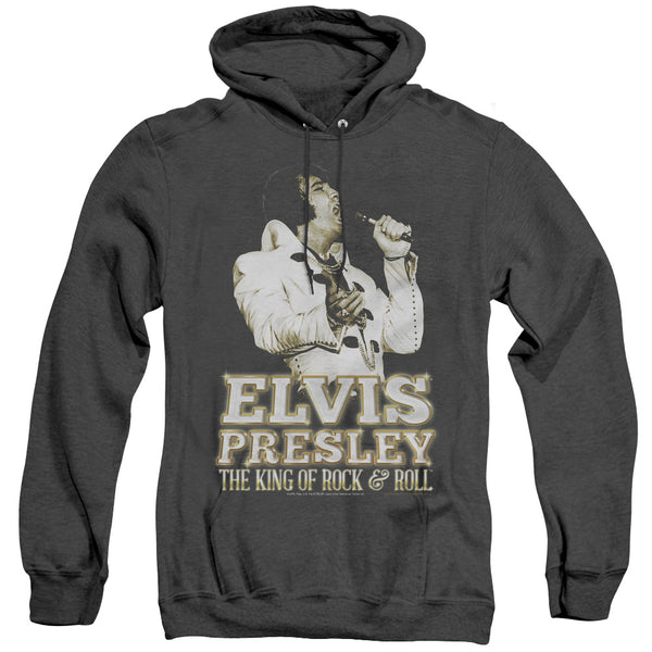 Elvis Presley - Golden Adult Heather Hoodie
