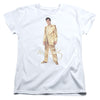 Elvis Presley - Gold Lame Suit Women's Short Sleeve