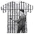 Elvis Presley - Whole Cell Block Adult Regular Fit Short Sleeve 100% Poly