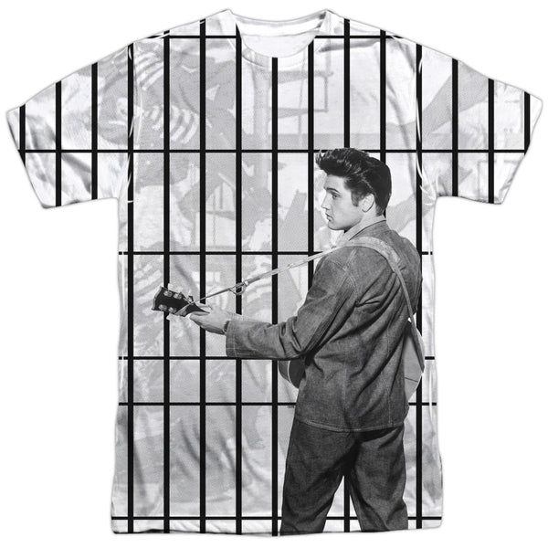 Elvis Presley - Whole Cell Block Adult Regular Fit Short Sleeve 100% Poly