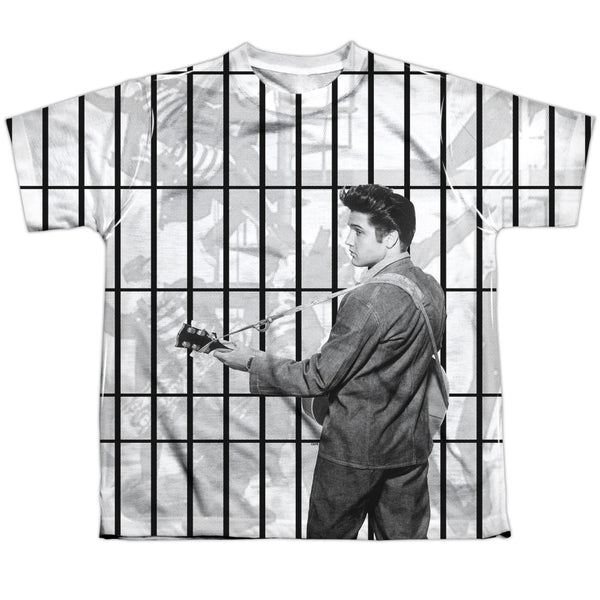 Elvis Presley - Whole Cell Block Youth Short Sleeve 100% Poly