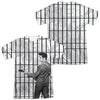 Elvis Presley - The Whole Cell Block Adult Regular Fit Short Sleeve 100% Poly