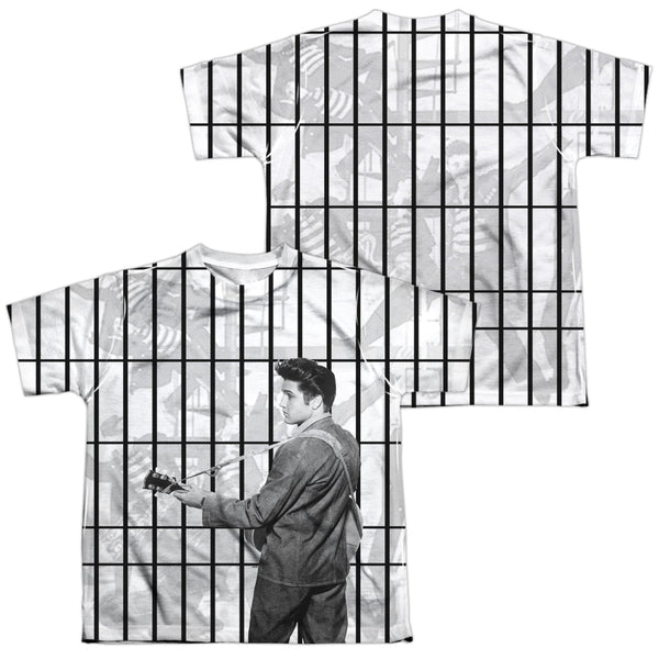 Elvis Presley - The Whole Cell Block Youth Short Sleeve 100% Poly