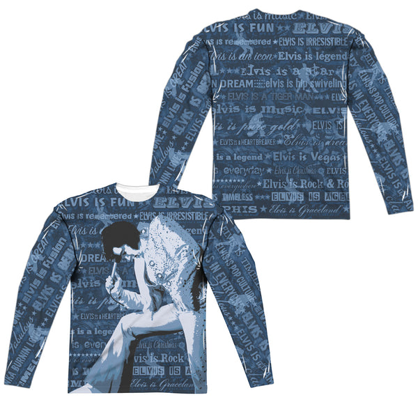 Elvis Presley - Is Everything L - S Adult Poly Crew