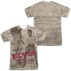 Elvis Presley - Flaming Star Adult Regular Fit Short Sleeve 100% Poly