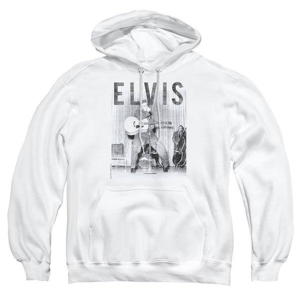 Elvis Presley - With The Band Adult Pullover Hoodie