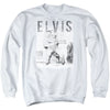 Elvis Presley - With The Band Adult Crewneck Sweatshirt
