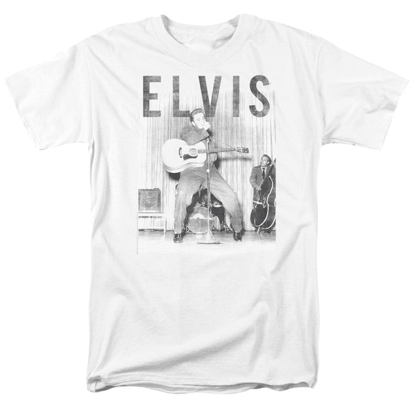 Elvis Presley - With The Band Adult Regular Fit Short Sleeve