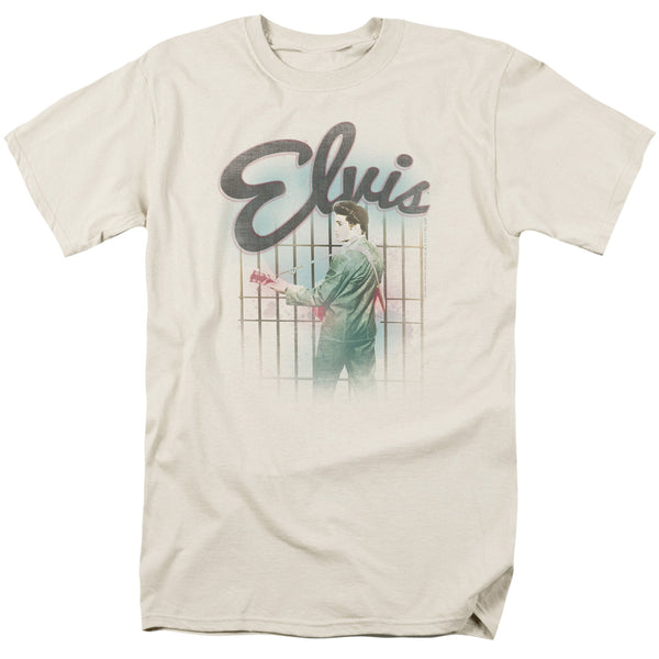 Elvis Presley - Colorful King Adult Regular Fit Short Sleeve