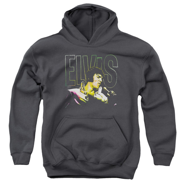 Elvis Presley - Multicolored Youth Hooded Sweatshirt