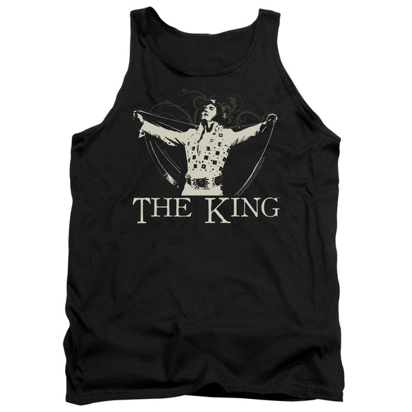 Elvis Presley - Ornate King Adult Tank Top