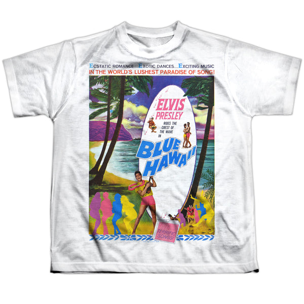 Elvis Presley - Blue Hawaii Youth Short Sleeve 100% Poly