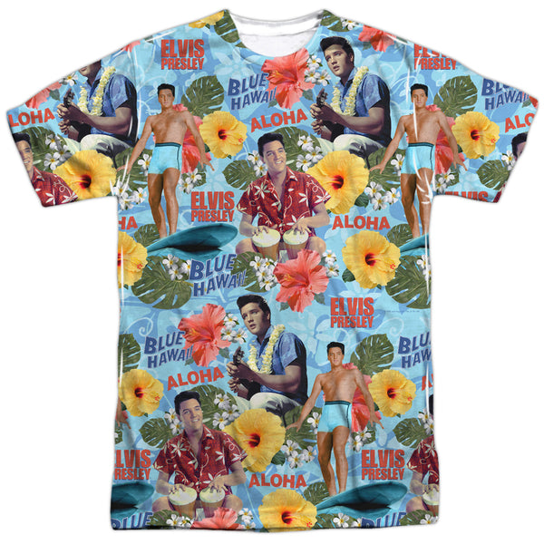 Elvis Presley - Surfs Up Adult Regular Fit Short Sleeve 100% Poly