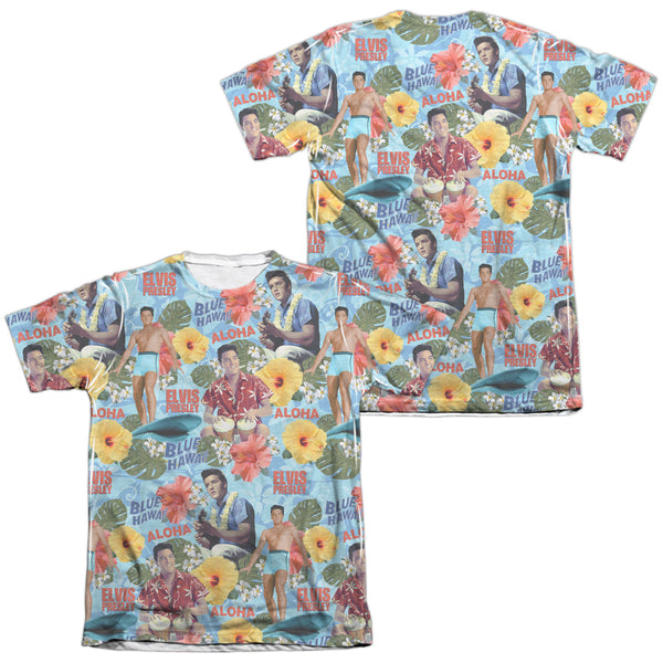 Elvis Presley - Surfs Up Adult Regular Fit Short Sleeve 65 - 35 Poly - Cotton